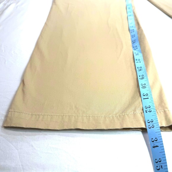 Duck Head Chino Trousers Khaki Straight Leg Flat Front Mens Size 44/34 - Picture 7 of 10